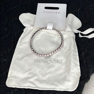 Swarovski Stretch Bracelet Rose NWT